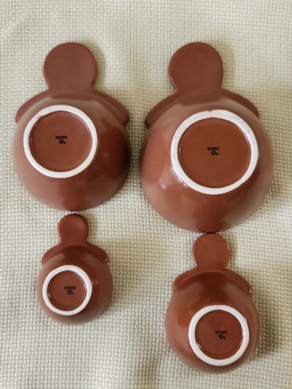 Target Gingerbread Man Ceramic Measuring Cups Set of 4 Christmas Holiday Baking - Picture 14 of 16